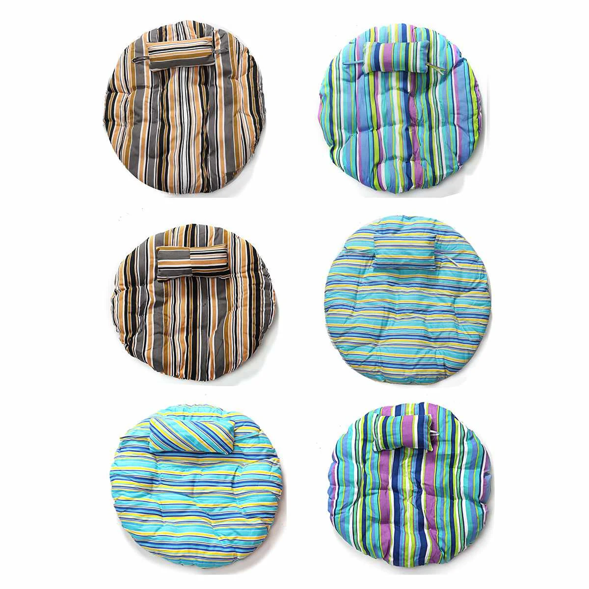 

2020 Hanging Round Chair Cushion Skin-friendly Soft Summer Swing Chair Cushion For Indoor Outdoor Balcony For Home Decoration