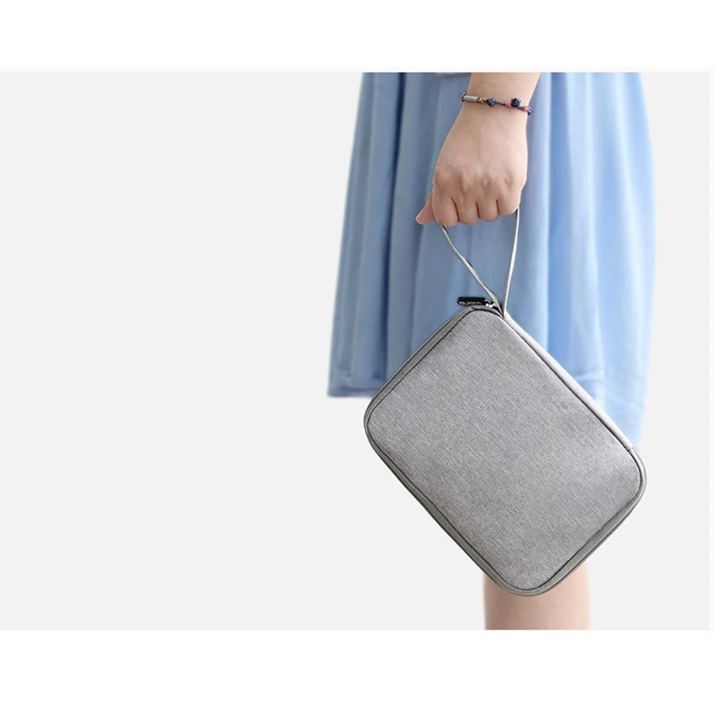 

Digital Storage Bag Usb Data Cable Organizer Earphone Wire Pen Power Bank Travel Kit Case Pouch Electronics Accessories