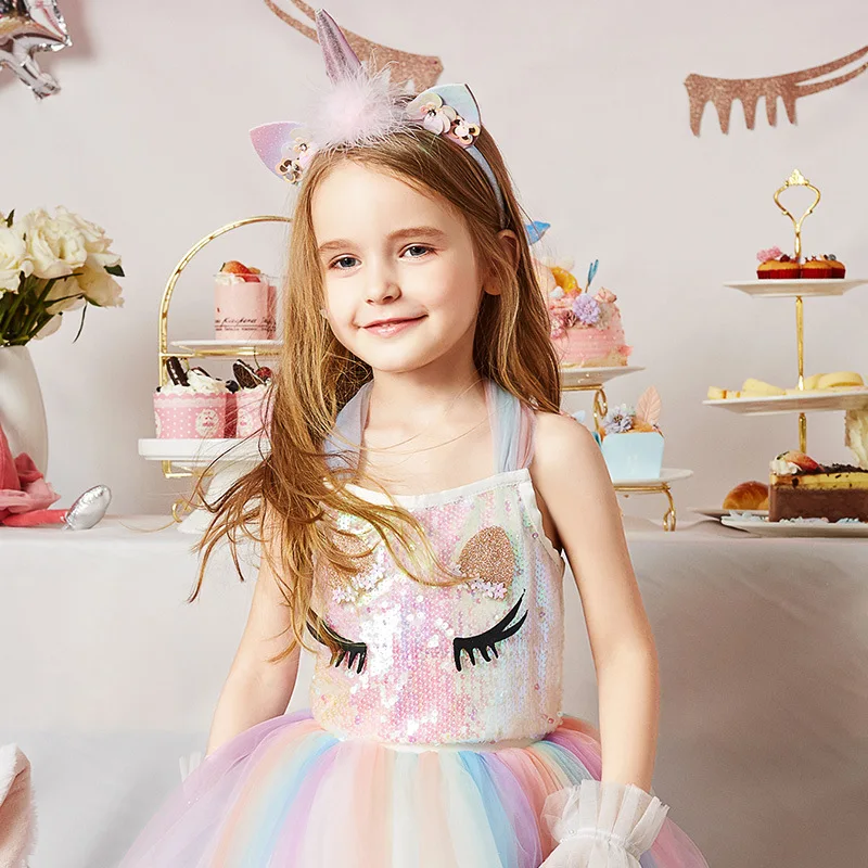 

Children Clothes Summer Baby Girls Clothes Set Unicorn Toddler Girls Clothes For Baby T-shirt+Skirt Tracksuit Suit Kids Outfits