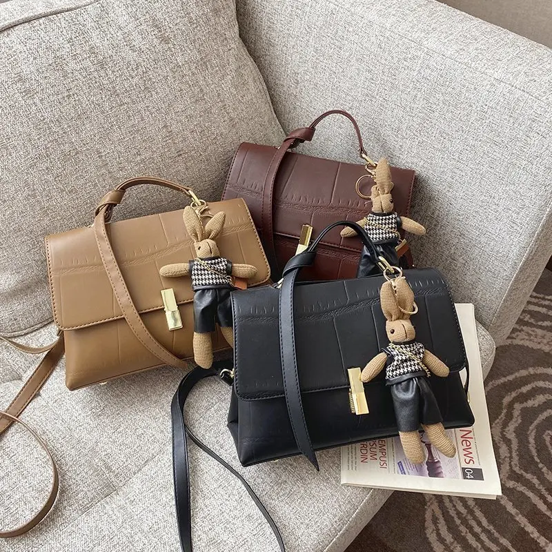 

Fashion Designer PU Leather Crossbody Bags For Women 2021 Women's Trend Handbags Branded Trending Cross Body Bag bolsos de mujer