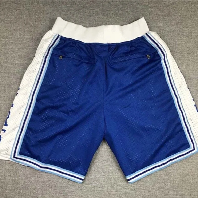

Mens America basketball Los Angeles Short Elastic belt pockets pants jerseys