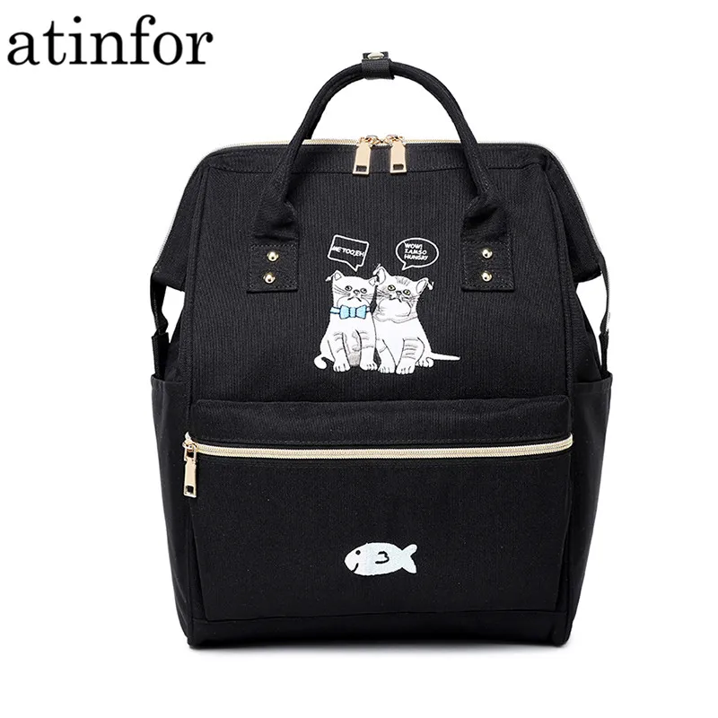 Женский водонепроницаемый рюкзак с принтом животных для ноутбука | Багаж и сумки