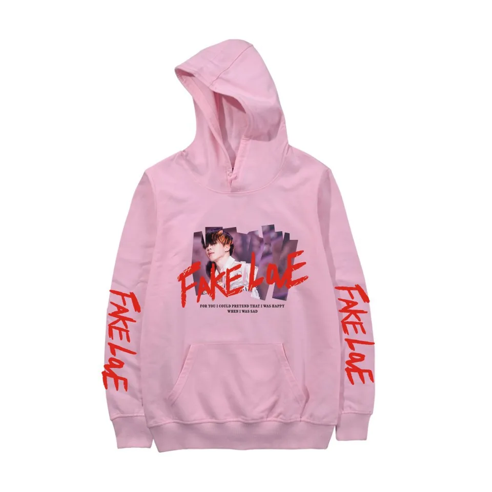 Cross Border for BTS Bulletproof Boys Related Products Hoodie New Style Album Fake LOVE Hoodie