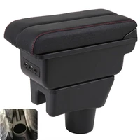 for mitsubishi mirage space star armrest box central content box interior space star armrests storage accessories part with usb