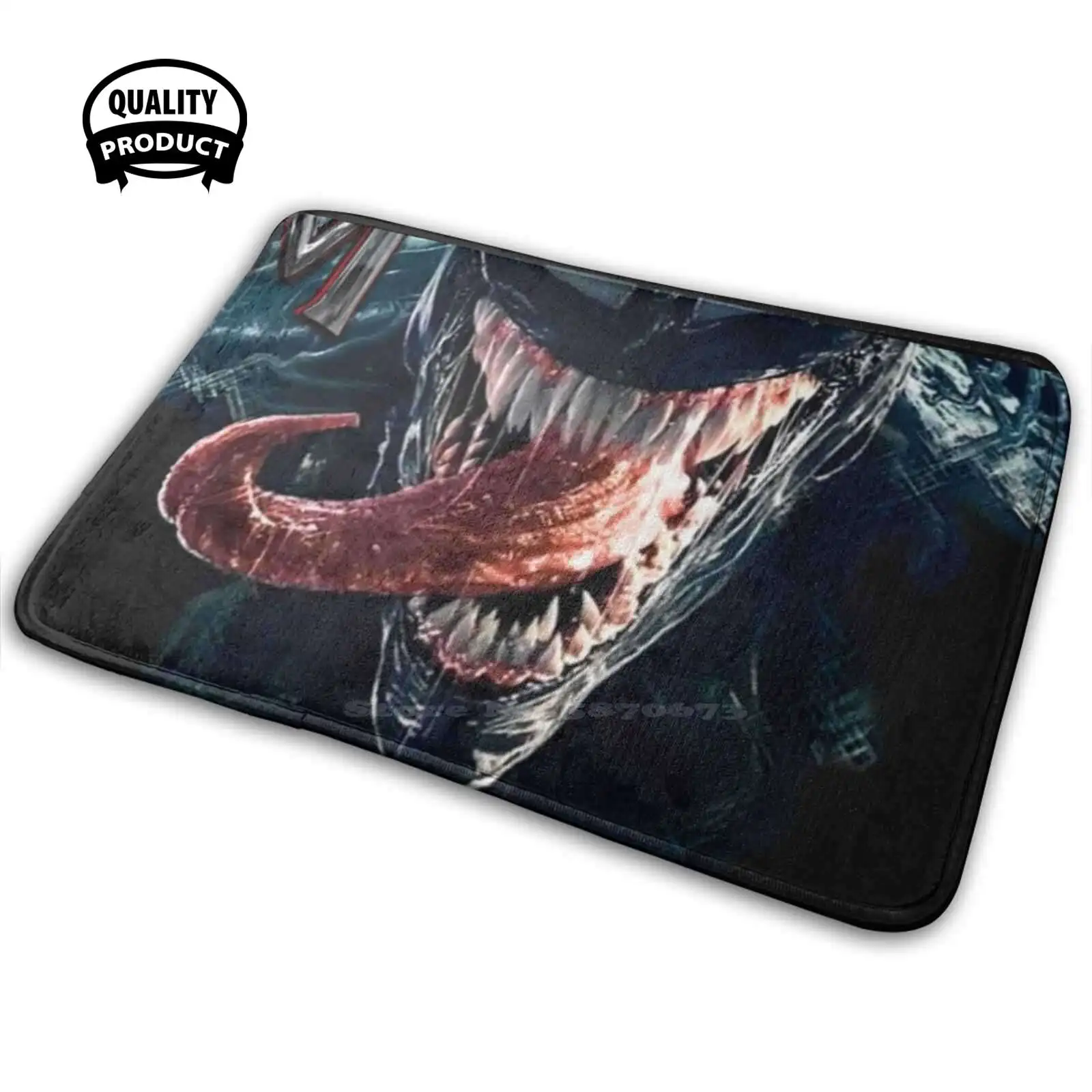 Маска Venom мягкий домашний Противоскользящий коврик для всей семьи ковер Веном