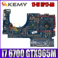 Akemy 862259-601 862259-001 DAG37AMB8D0 G37A        17-W 17-AB                                                           6700 GTX965M DDR4              