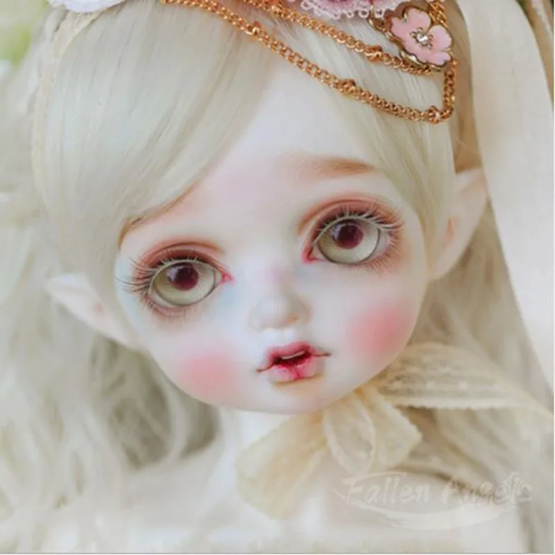 

4 BJD Doll elf ear demon head sd RL bambi fairyflying
