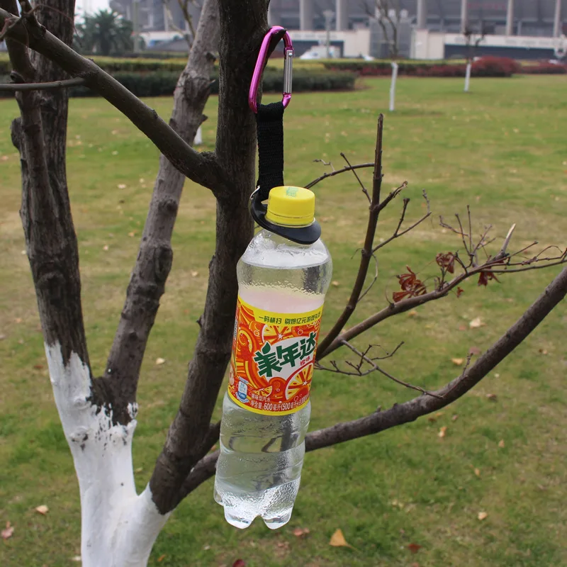 1 шт. на открытом воздухе держатель бутылки воды Алюминиевый Кемпинг походный