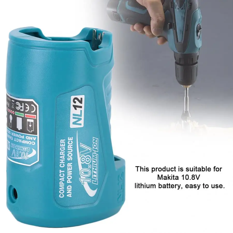 Сменный блок питания USB для Makita 10 8 в 12 В Компактное зарядное устройство