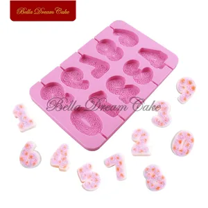 Силиконовая форма для леденцов для шоколадных конфет, выпечки в виде Розы и цветов