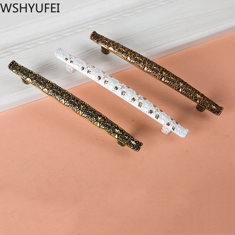 2 шт./партия ручки из цинкового сплава для кухонных шкафов|Ручки шкафа| |