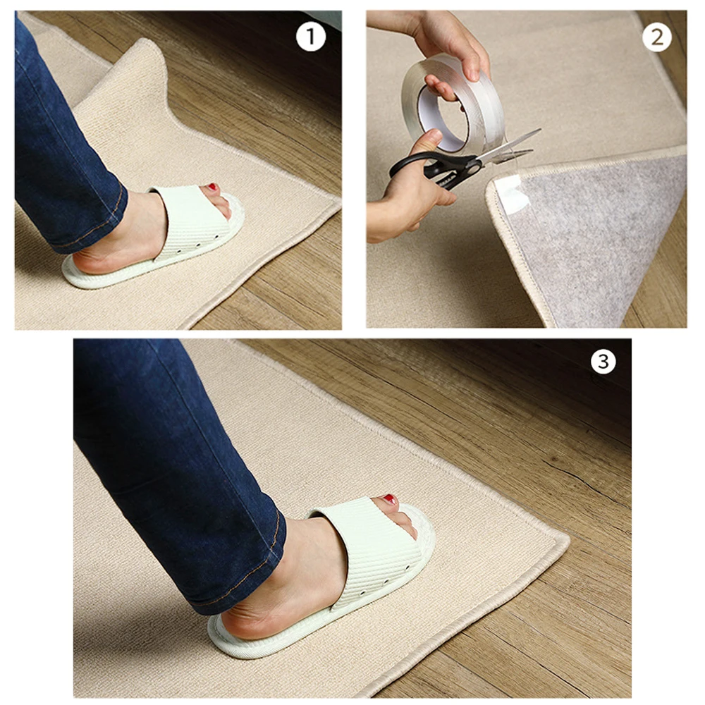 Двухсторонняя нано лента водонепроницаемая клейкая сверхпрочные бесследные