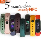 Браслет Xiaomi Mi Band 5 стандартный или с NFC, женский браслет для фитнеса, монитор сердечного ритма, сна, шагов, плавания, спортивный монитор с сигналом тревоги