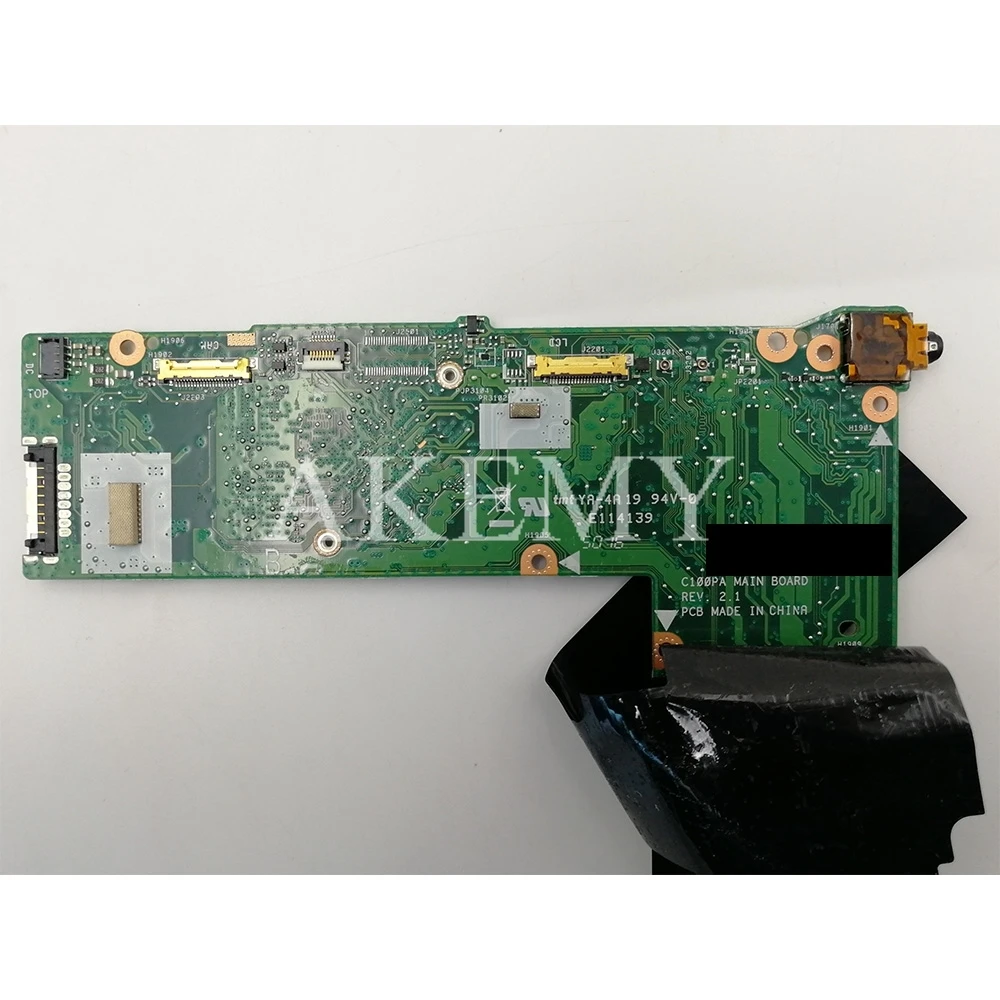 

C100PA Motherboard 4G RAM 32G SSD For Asus Chromebook Flip C100PA Laptop motherboard C100PA Mainboard