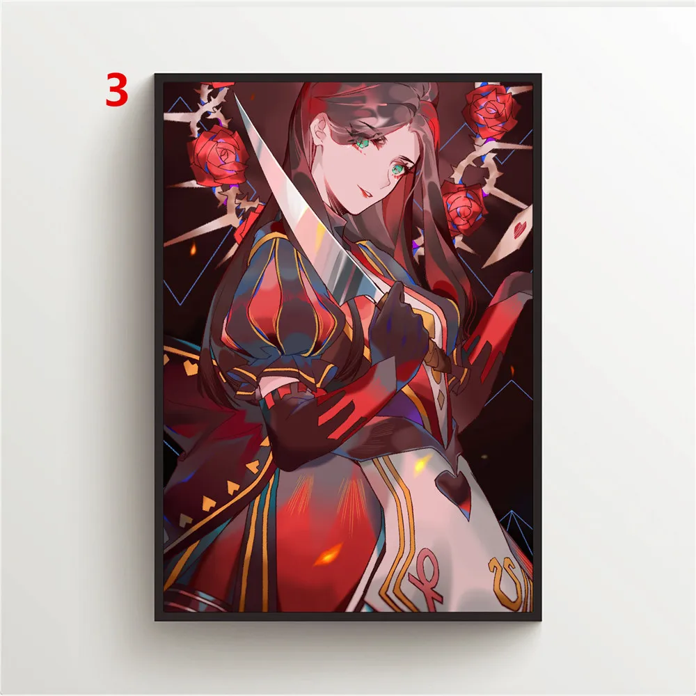 Алиса: Безумие Возвращается Аниме Постеры На Стену Холст Декор Искусства Картина Домашнего Декора.