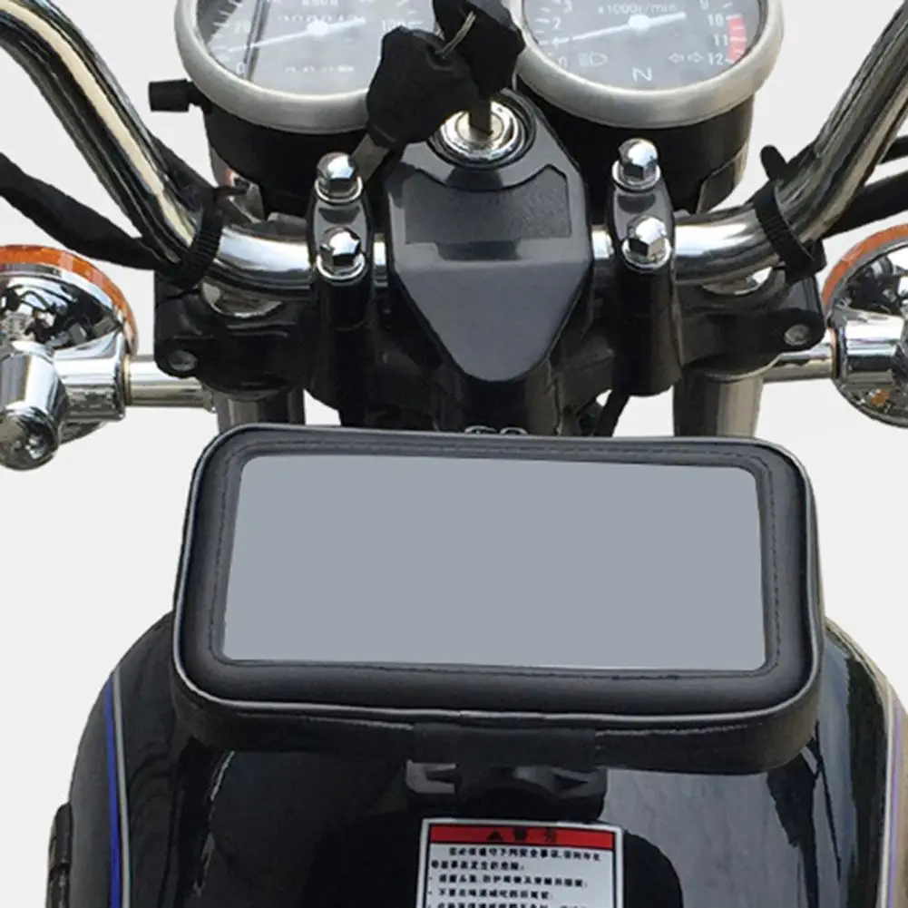 Сумка на топливный бак мотоцикла держатель для телефона навигационный кронштейн