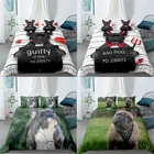 Комплект постельного белья с 3d-рисунком французского бульдога, пододеяльник для детей и взрослых, королевский комплект постельного белья для 2 человек, мягкий легкий теплый