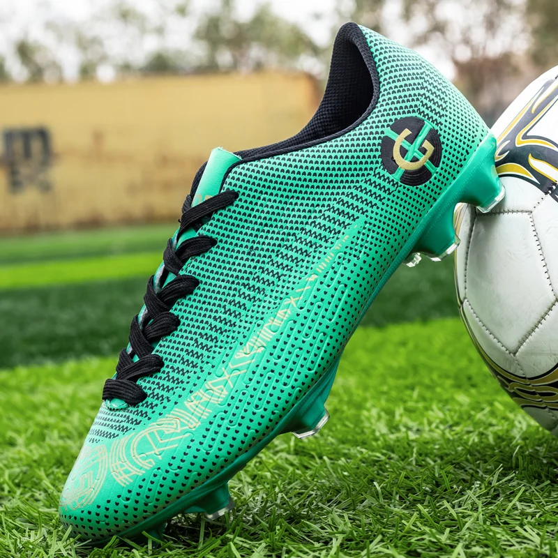 Men Soccer Shoes Teenager Breathable Football Boots Professional Playing Field TF/FG Soccer Cleats Men Adult Sneakers Size 36-45