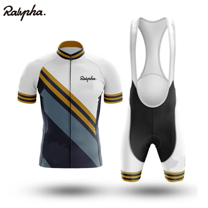 

Ralvpha 2020 New Summer Cycling Suit Road Bike Clothing Men's Shorts bib Mtb Bike Jersey Shirt Maillot Ciclismo Kit