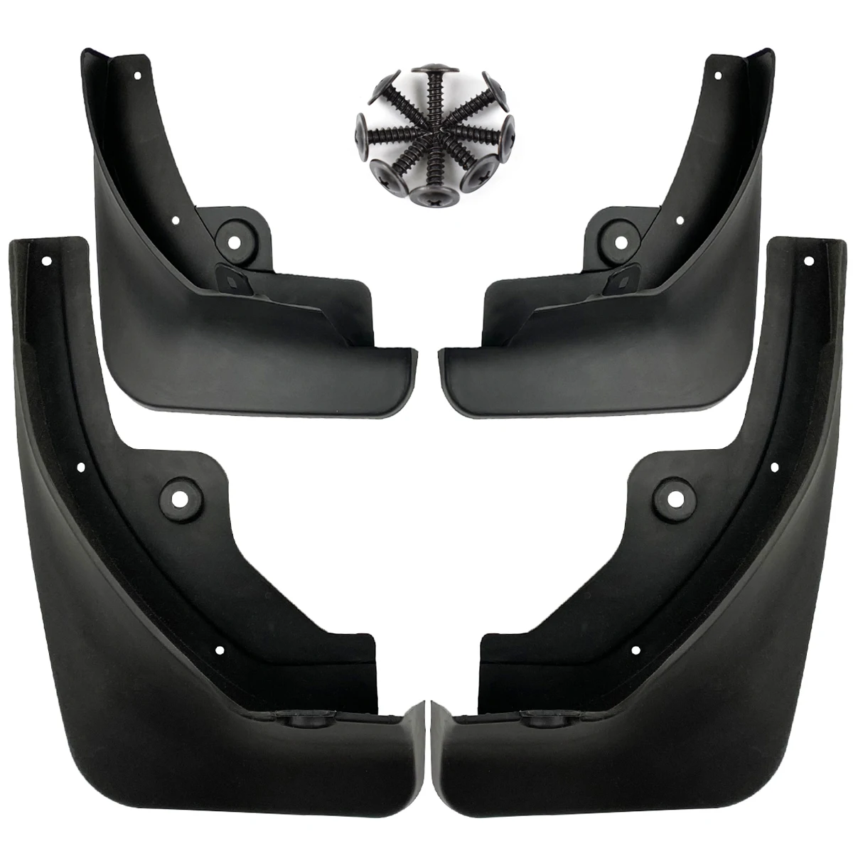 Molded Mud Flaps For Citroen C5 Aircross 2017 -on Mudflaps Splash Guards Flap Mudguards Fender 2018 2019 2020 OE/OEM #1636054780 |