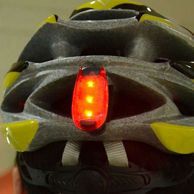 2021 велосипедный шлем задний фонарь ночного бега на улице Безопасность напомнить
