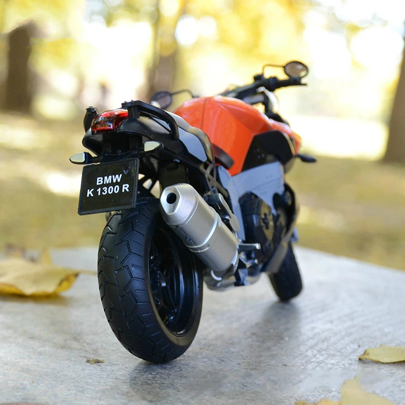 1:12 модель мотоцикла BMW K1300R сплав топливный бак для маленьких мальчиков