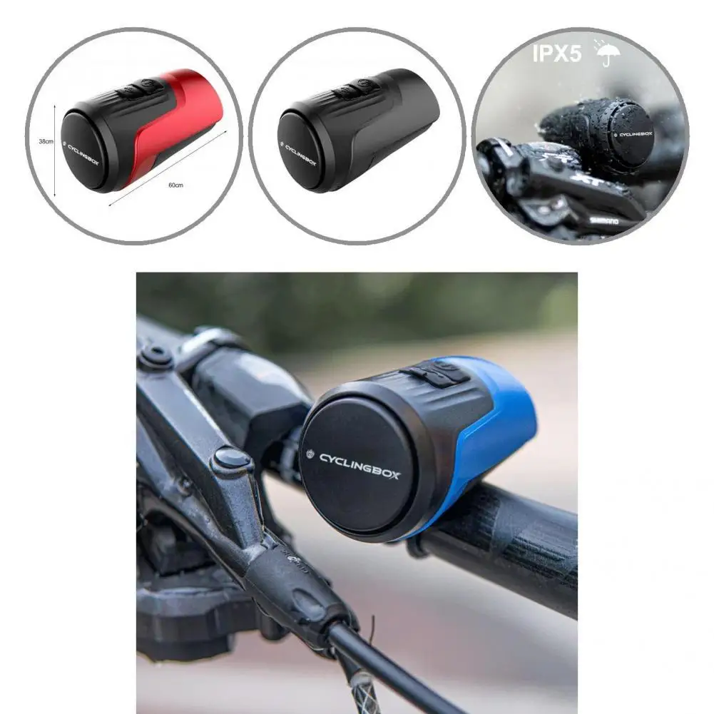 

Sensitive Simple Alarm Anti-theft Electric Horn Mini Size Bike Alarm Horn Loud Sound Bike Accessory