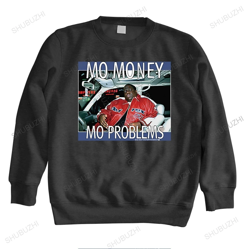 

Толстовка мужская с длинным рукавом, модный топ, брендовая толстовка унисекс с рисунком Mo Money Problems, винтажный Повседневный свитшот в стиле у...
