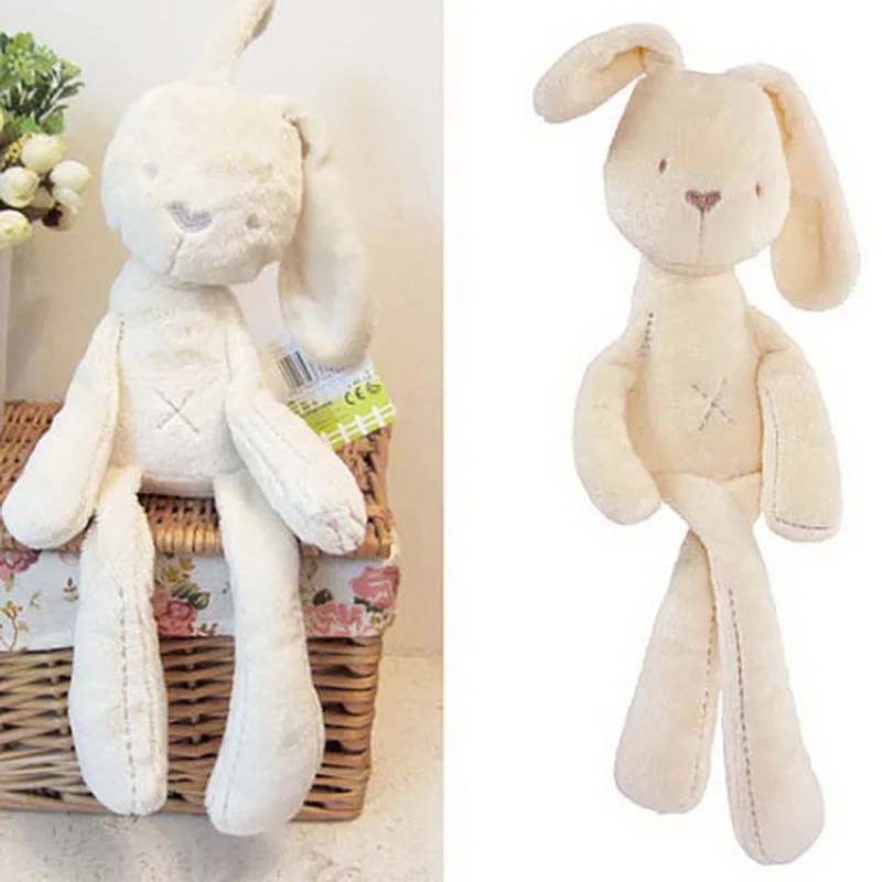

New Fashion Soft Stuffed Animals Kids Animal Rabbit Sleeping Cute Cartoon Plush Toy Stuffed Animal Dolls Children Birthday Gift