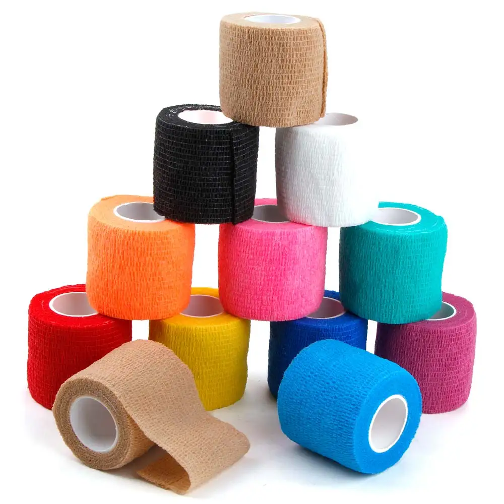 1/2 шт. тату-бандаж самоклеящийся нетканый эластичный одноразовый бандаж покрытие