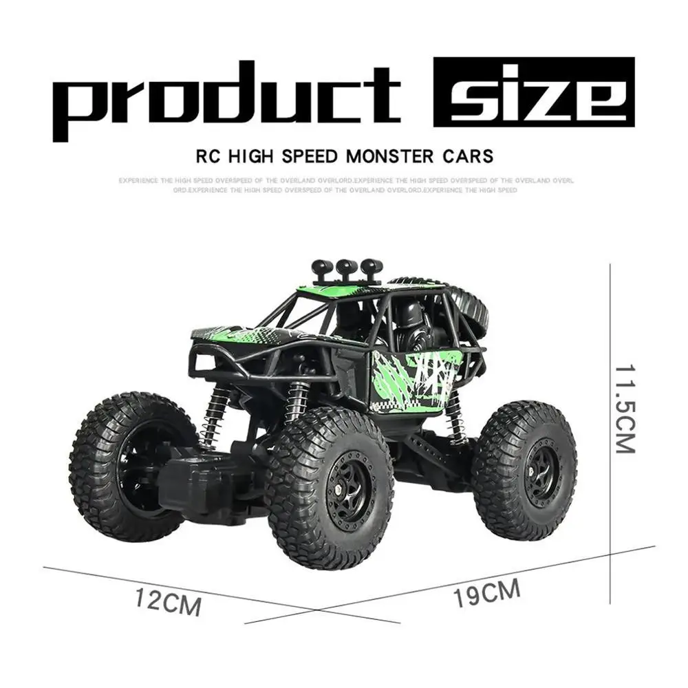 S-003 1/20 Масштаб 2,4 ГГц 4WD высокая скорость RC Гусеничный альпинист Багги внедорожный рок RC пульт дистанционного управления модель автомобиля RTR с водонепроницаемым HO