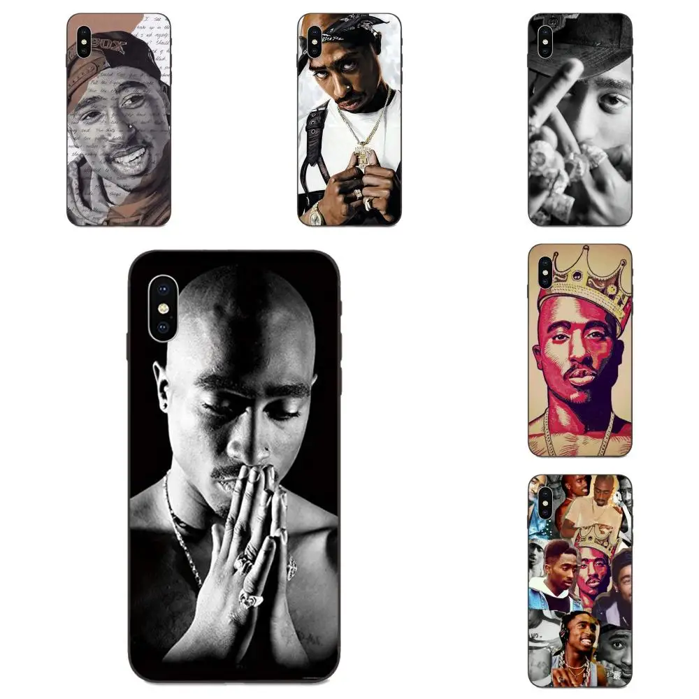 Мягкие чехлы для телефонов Galaxy A10S A20S A2 Core A30S A40S A50S A70S A90 M10 M30S M40 Note 10 Plus 2pac Tupac и
