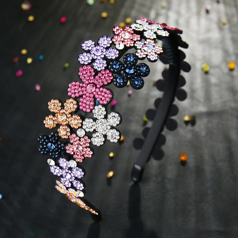 Новинка 2020 Женская повязка на голову ободки для волос резинки женщин с цветком