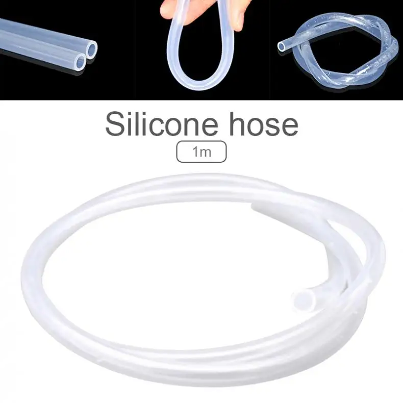 

Food Grade Transparent High / Low Temperature Resistance Wireless Rechargeable Electric Water Pump Silicone Hose Soft