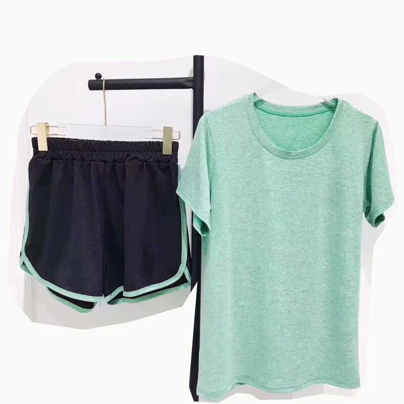 Комплект из 2 предметов Женский комплект для йоги одежда фитнеса спортивная