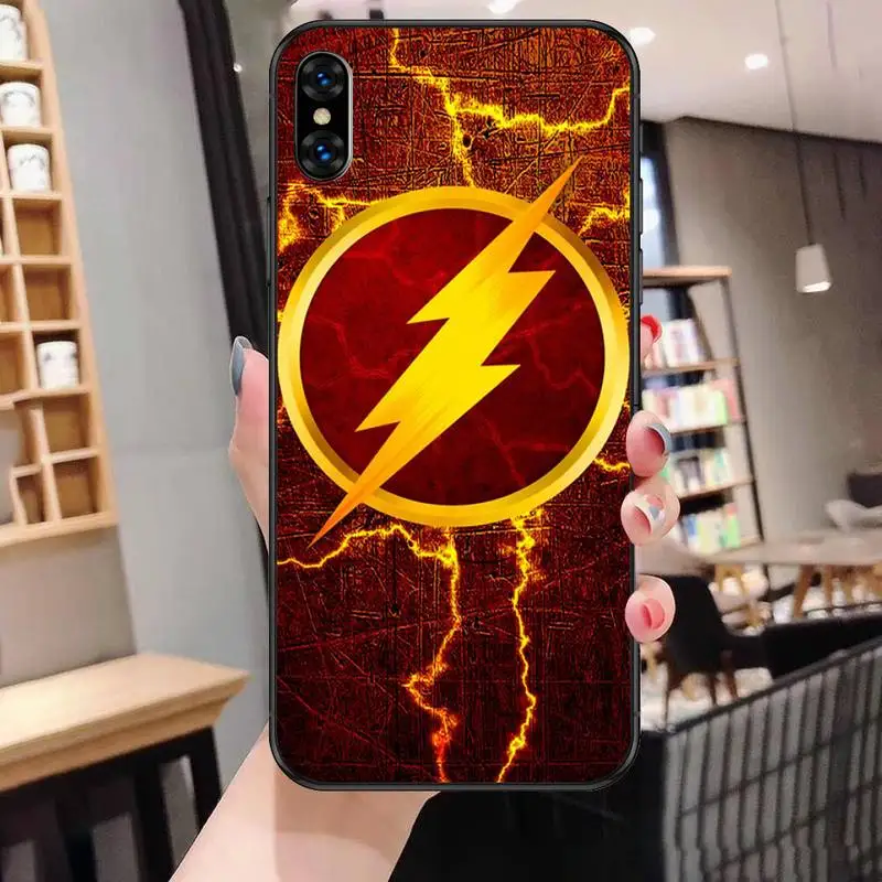 

DC The Flash Phone Case for iphone 6s 7 8 plus xr xs 11 12pro max mini case