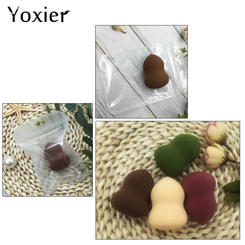 

Yoxier Gourd MakeUp Foundation Cosmetic Puff 4 colors Skin Care Soft Bouncy Powder Beauty Tools Smooth Face Nose Sponge 1pcs