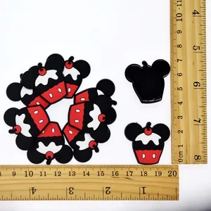 10 шт. милые мыши форме Flatback DIY украшения подходят браслетыГвоздикачехол для телефонааксессуары для волос Шарм Дети Девушки ремесло подарок