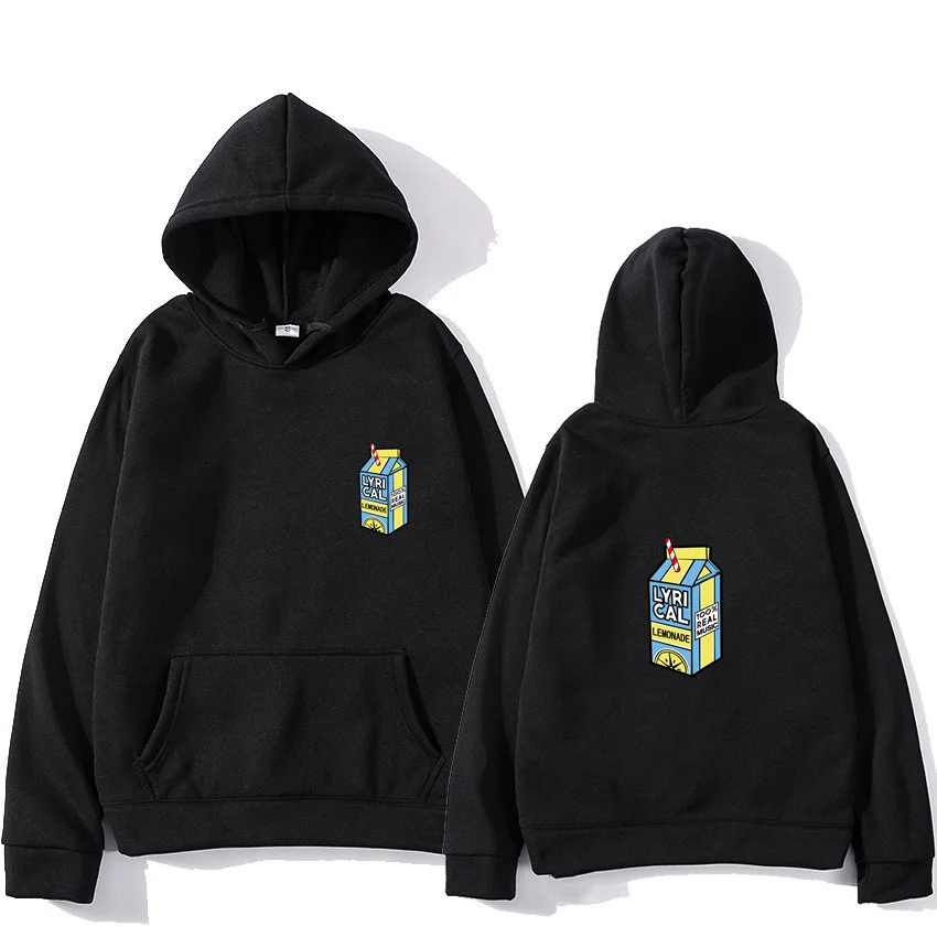 

2021 New Hoodie Lyrical Lemonade Real Music Funny Printed Fleece Sweatshirt Men Women Spring Winter Casual Pullover Sportswear