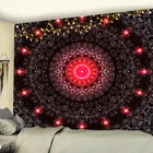 Красочные Мандала Love You To индийская Гобеленовая роспись богемное пляжное Полотенца тонкий Одеяло йога коврик шаль листы домашний декор