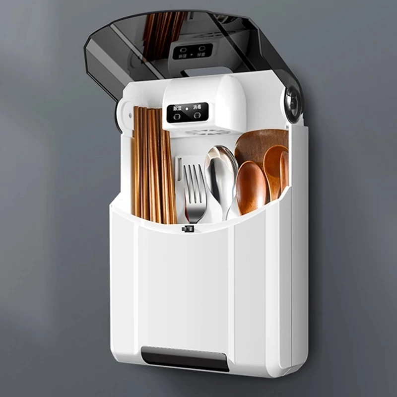 

Tableware Sterilizer Box Punch-Free USB Disinfection Machine Dishes Cleaning Equipment Multifunction UV Dehumidification Sterili