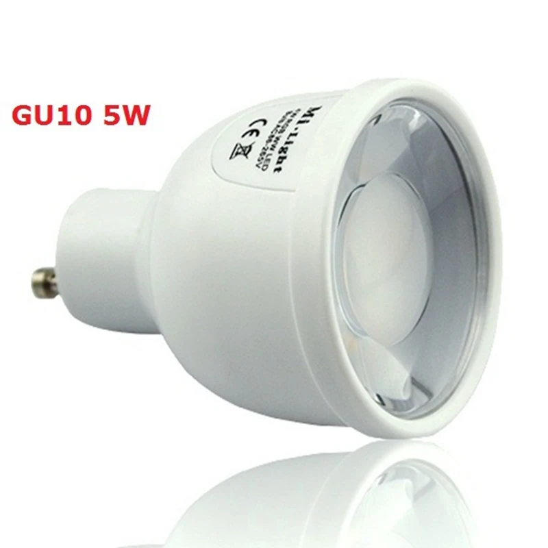 Оригинальная приглушаемая светодиодсветильник лампа Mi.Light AC110V 220V CW/WW RGBW RGBWW RGB CCT E27