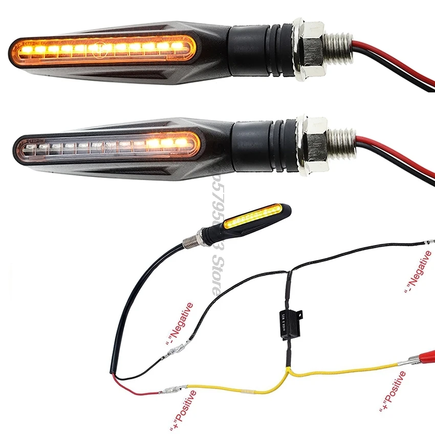 Светодиодный светильник летный поворотник decoder 100% для Fz1 Tail Ltz 400 Suzuki Cafer Racer Cafe Enduro