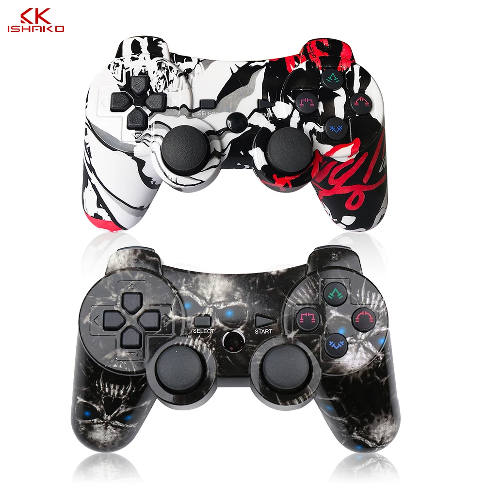 K ISHAKO Original Sixaxis Game Pad Wireless PS3 Controller For Dualshock 3 Mandos