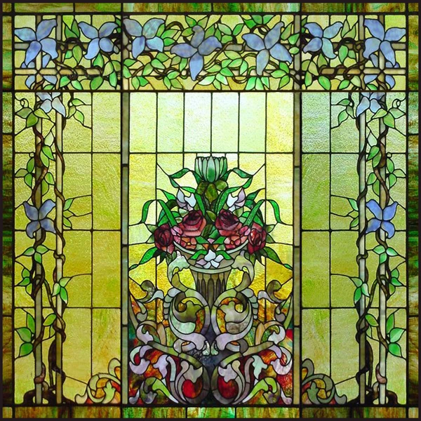 

Витражная пленка для окна Yesmet матовая