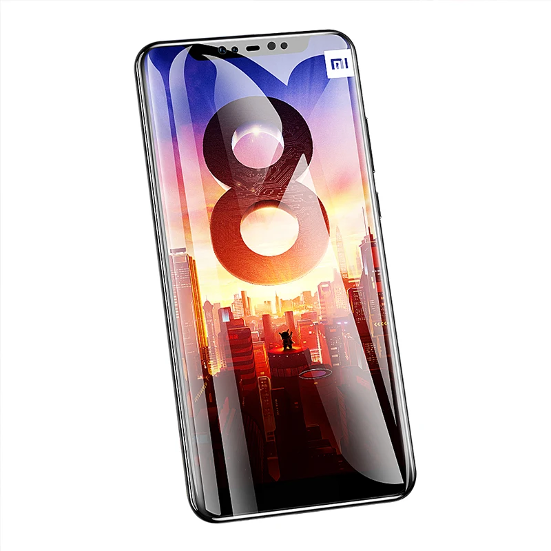 9H Tempered Glass Screen Protector for Xiaomi Mi A1 Mi A2 Mi A3 Lite 5X 6X 6 8 9 SE Pro Full Cover image 5
