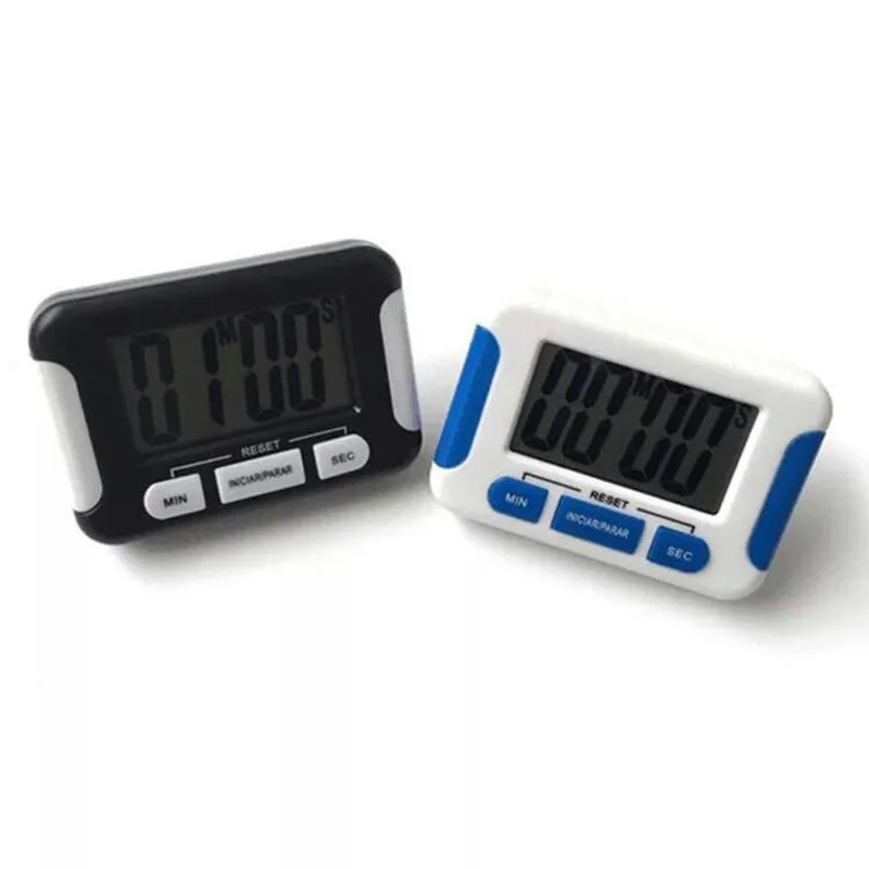 Цифровой кухонный таймер большой ЖК-дисплей с магнитной подложкой и функцией