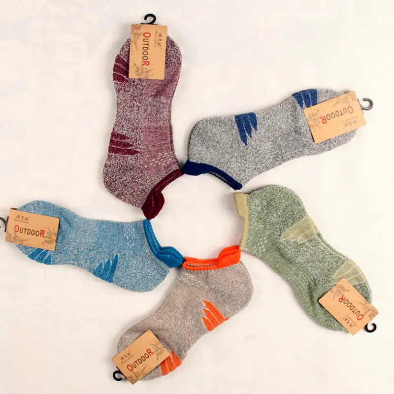 Мужские хлопковые носки 3 пары теплые махровые спортивные для бега катера