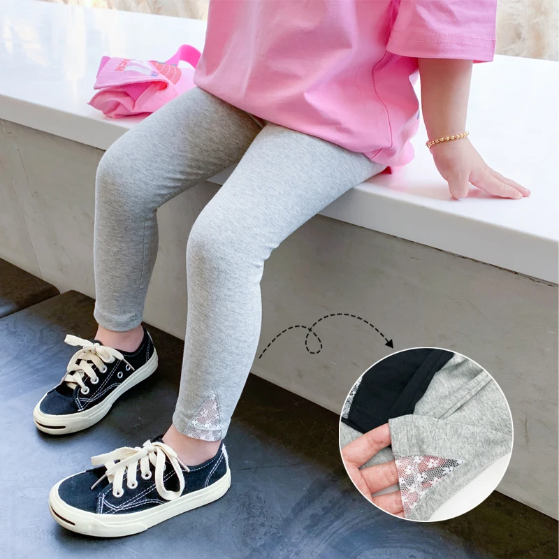 2020 Girl Autumn Casual Legging Baby Kids Children Pants Three Colors | Мать и ребенок