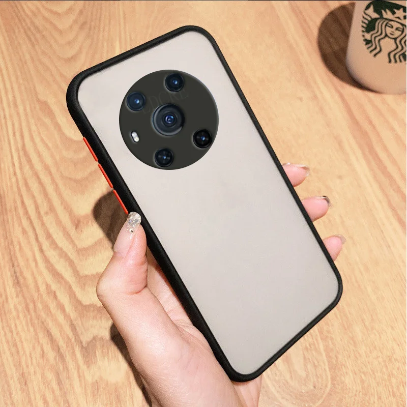 Shockproof Cover For Huawei Honor Magic 3 Case For Honor Magic 3 Capas Armor Back Matte Translucent Case For Honor Magic 3 Case